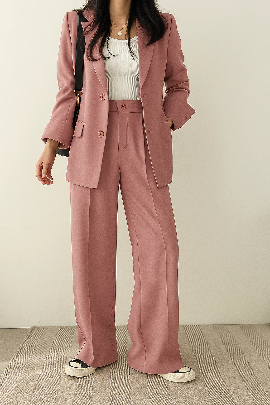 Damen Anzug Set | Zweiteilig aufgebaut mit klarer Linienführung - Image 4