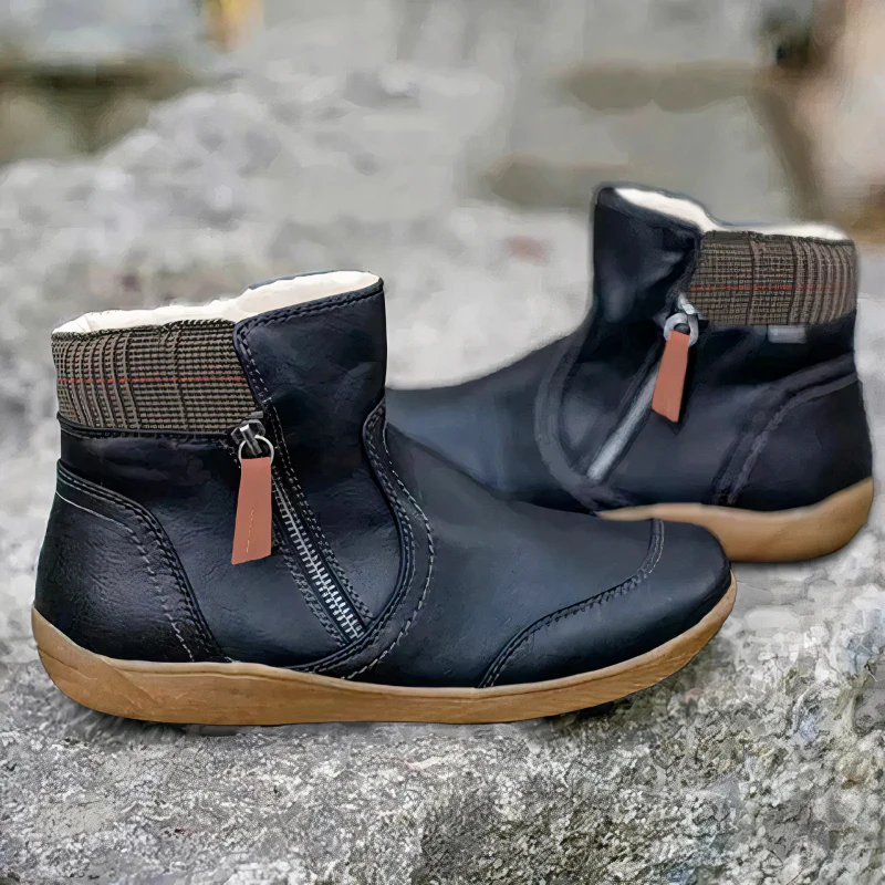 Damen bequeme Stiefel | Wasserdichte