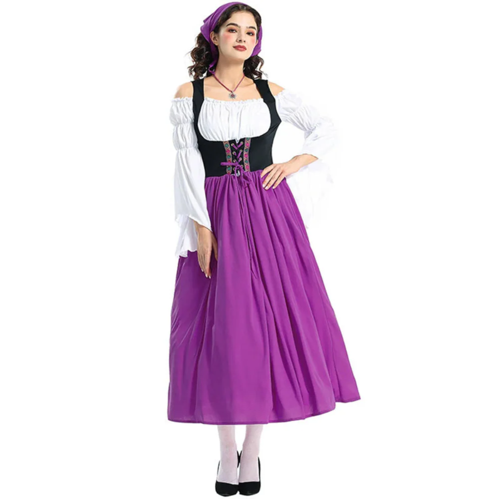 Damen Besticktes Traditionelles Dirndl Kleid | Midi - Image 2