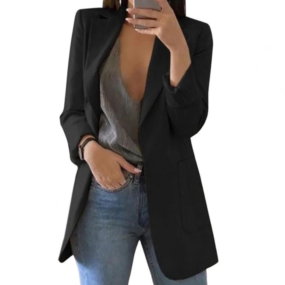 Damen-Blazer mit klarer Schnittführung | berufliche Ausrichtung