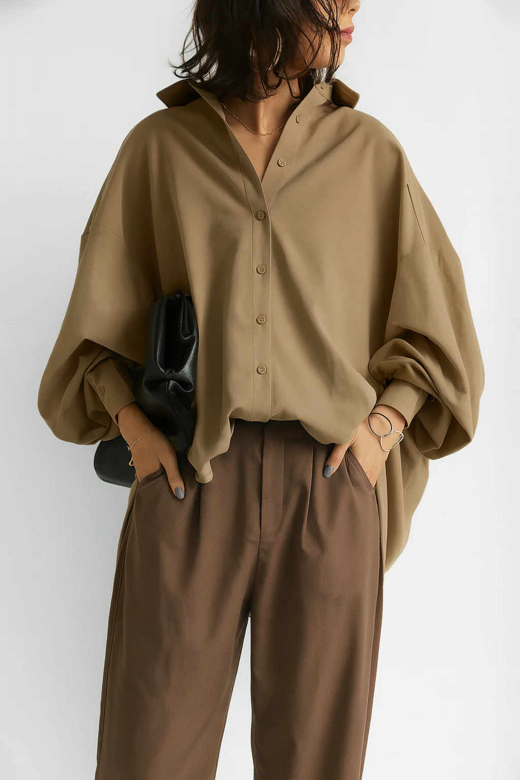Damen Bluse | Locker geschnittene Ausführung mit klarer Form - Image 2