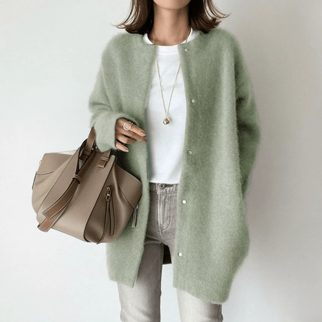 Damen Cardigan Stylisch Bequem Jeden Anlass - Image 5