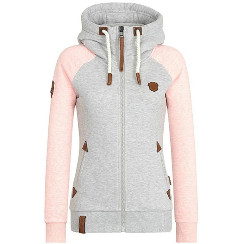 Damen-Kapuzenjacke mit Spitze - Image 4