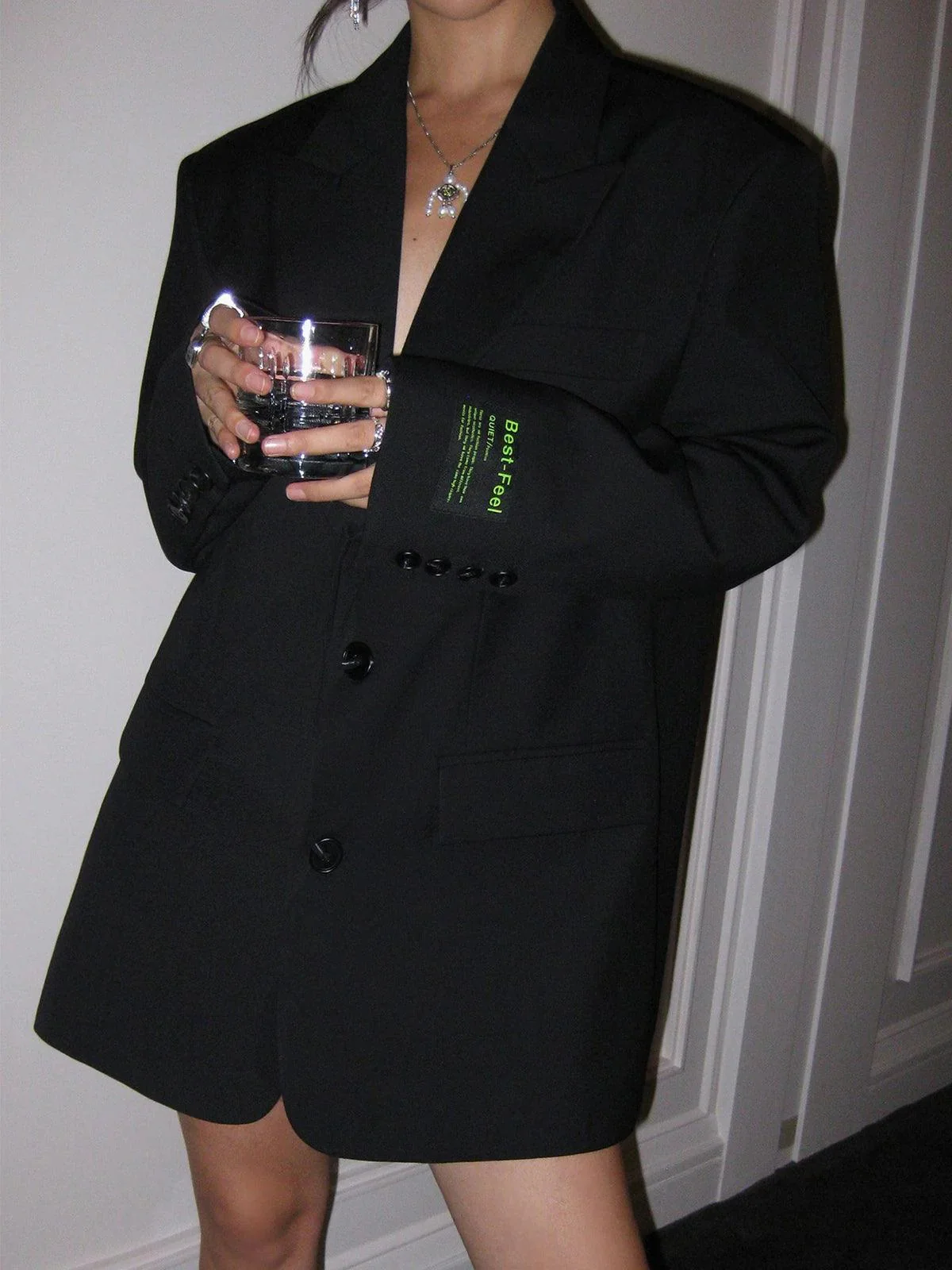 Damen klassischer Oversized-Blazer | Lange - Image 8