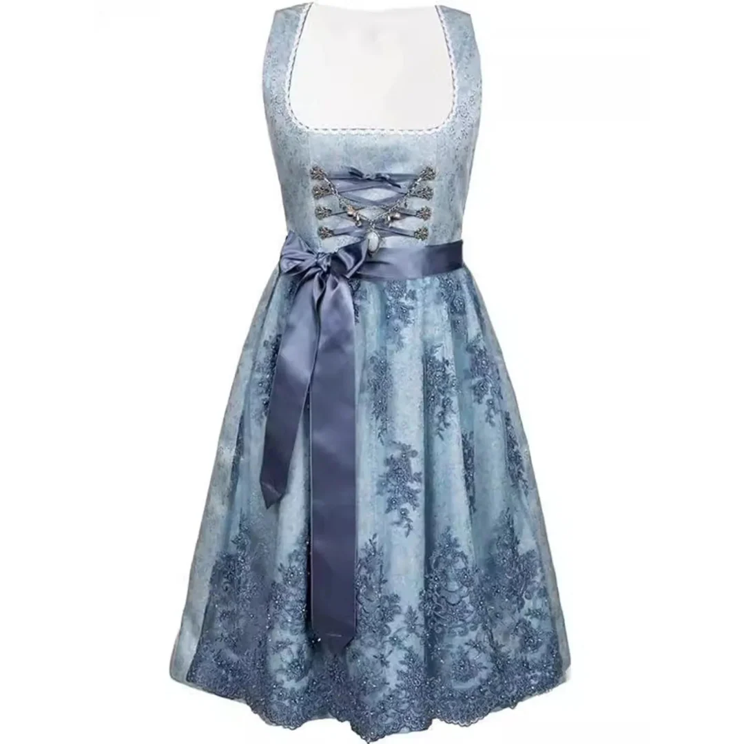 Damen Klassisches Oktoberfest Dirndl Kleid - Image 3