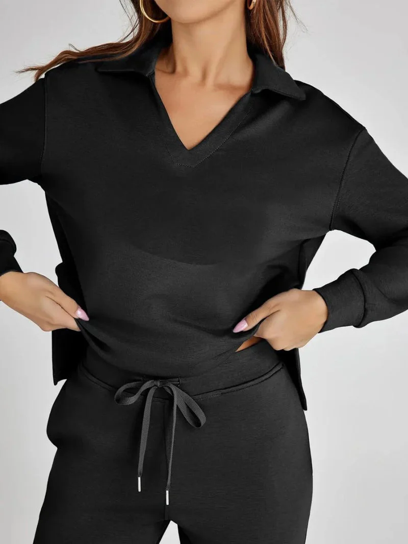 Damen Lounge-Set | zweiteilige Ausführung mit Top und Hose - Image 3
