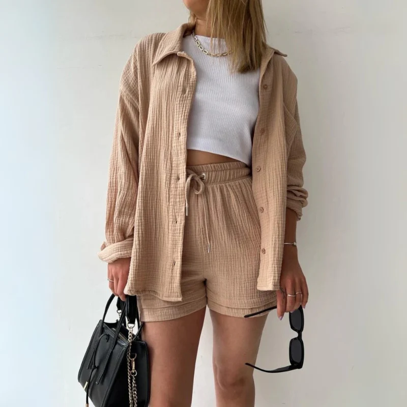 Damen oversized elegantes Lounge-Set | Twin
