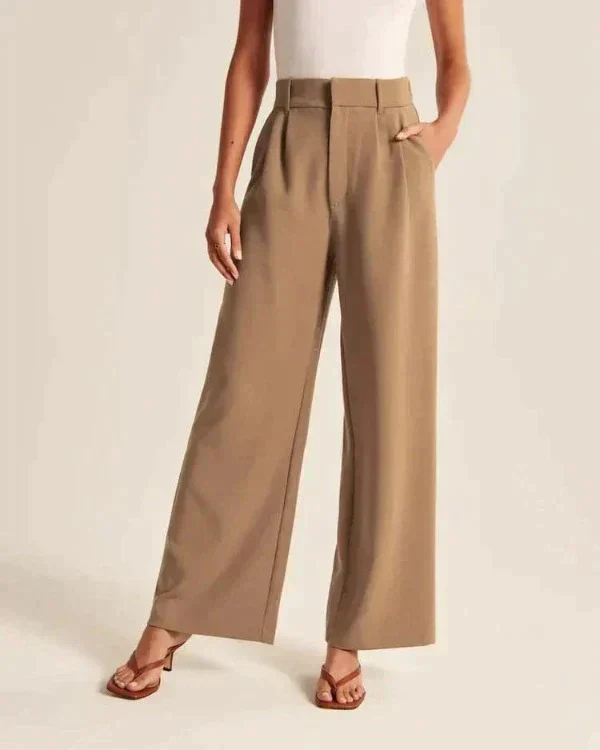 Damen Pantalon | Weite Beine mit hoher Taille - Image 6