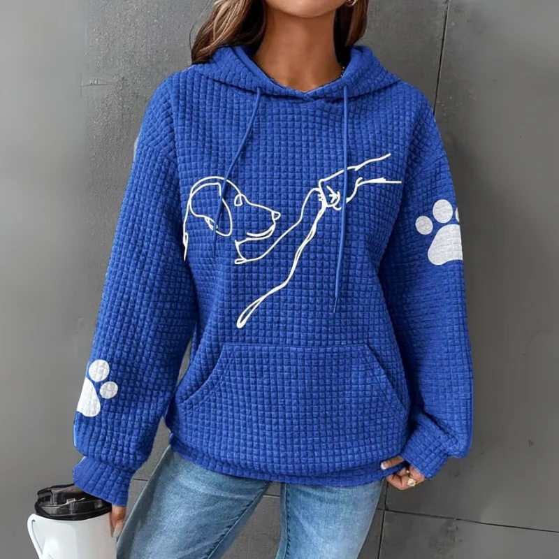 Damen Pullover | Kapuzenpullover mit Aufdruck