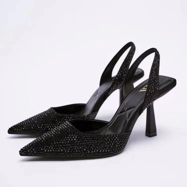 Damen Pumps | Slingback Ausführung mit funkelnden Akzenten - Image 8
