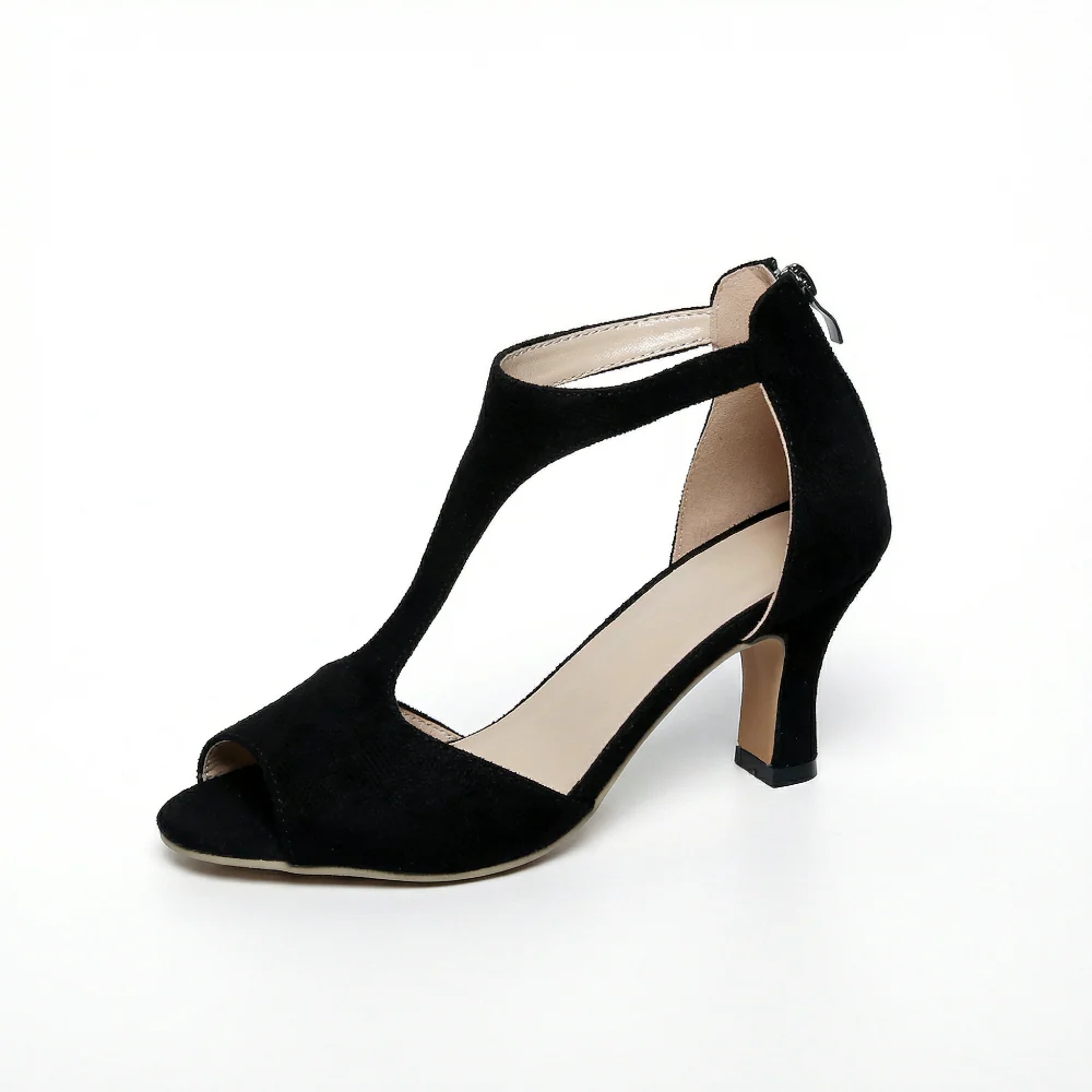 Damen Sandalen Absatz Pumps Abend - Image 2
