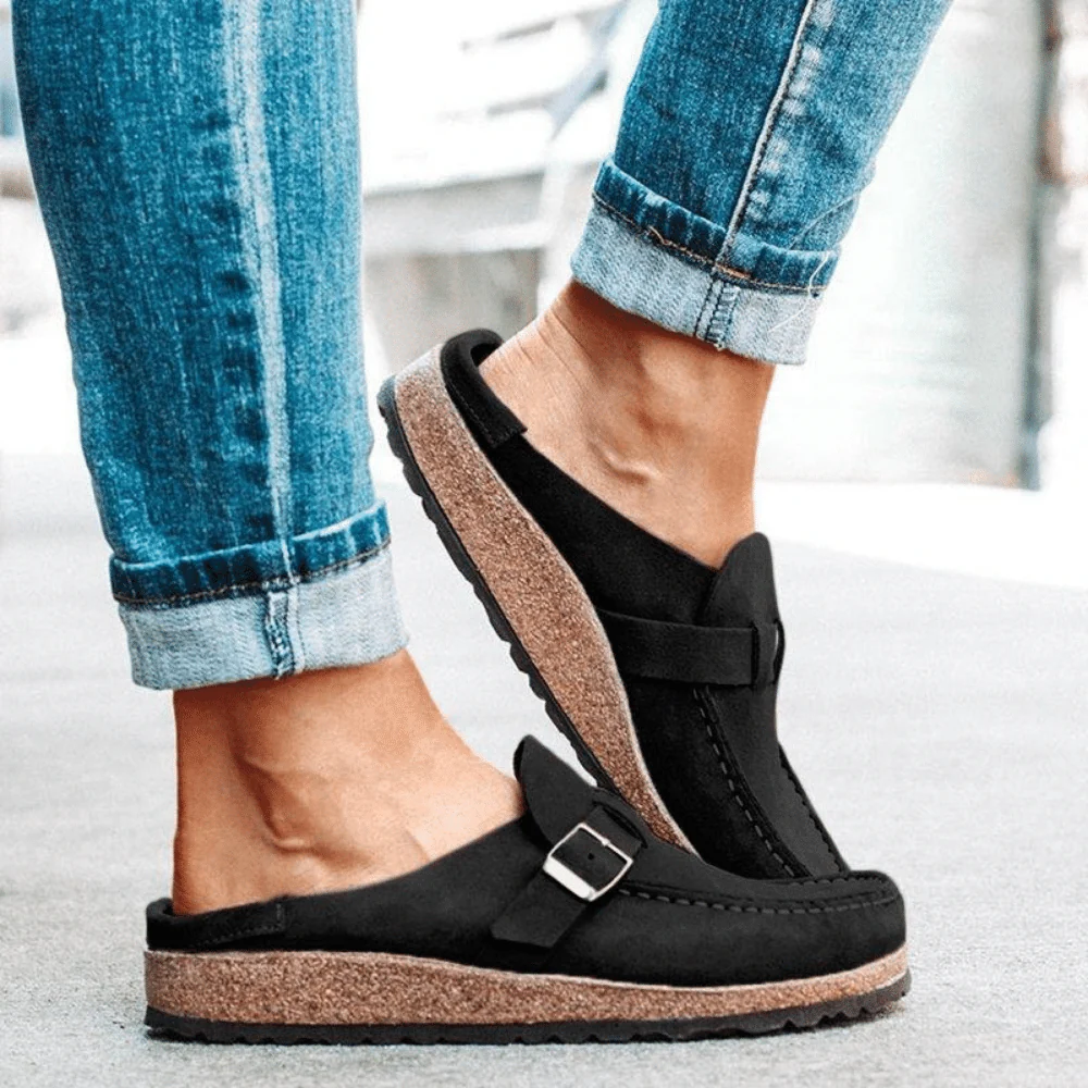 Damen Sandalen | ergonomische Form mit geschlossener Ferse - Image 3