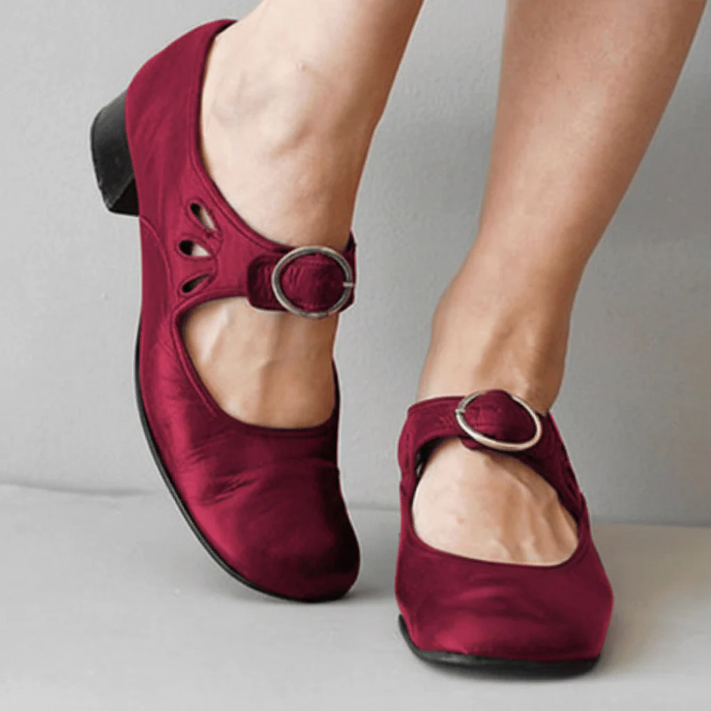 Damen Sandalen Riemen Schnalle Freizeit Alltag - Image 3