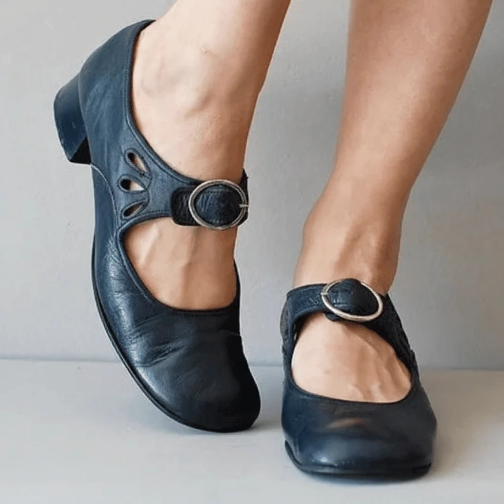 Damen Sandalen Riemen Schnalle Freizeit Alltag - Image 4