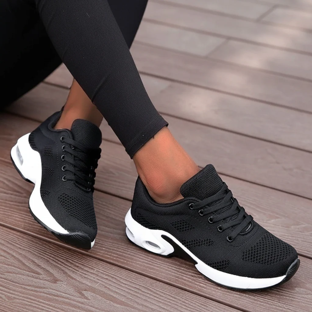 Damen Sneakers Alltag Sportliche Schuhe Jeden Tag - Image 3