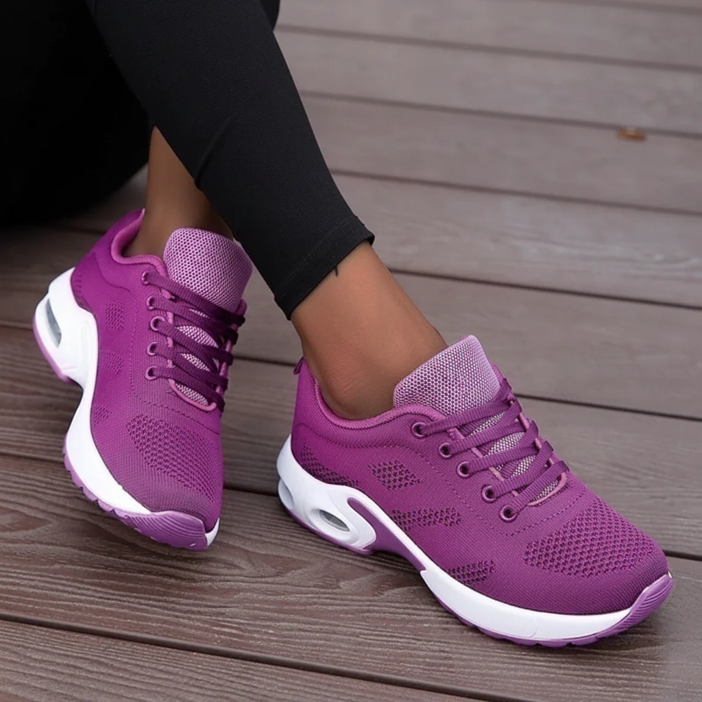 Damen Sneakers Alltag Sportliche Schuhe Jeden Tag - Image 5