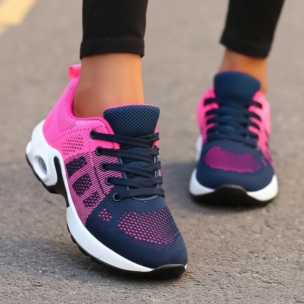 Damen Sneakers Alltag Sportliche Schuhe Jeden Tag - Image 6