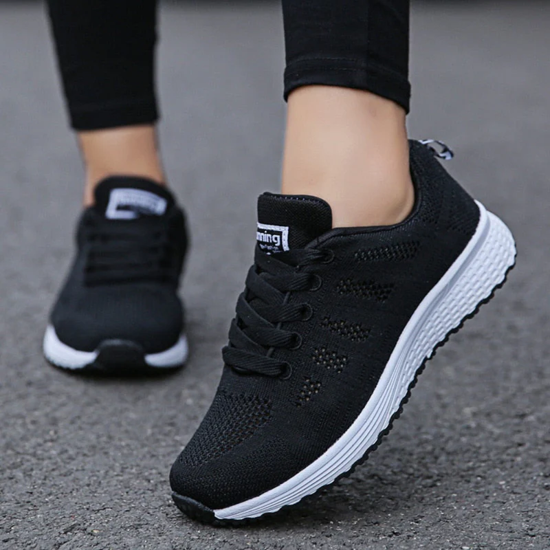 Damen Sportschuhe mit Schnürung | Leichte Fitnessschuhe für Alltag - Image 6
