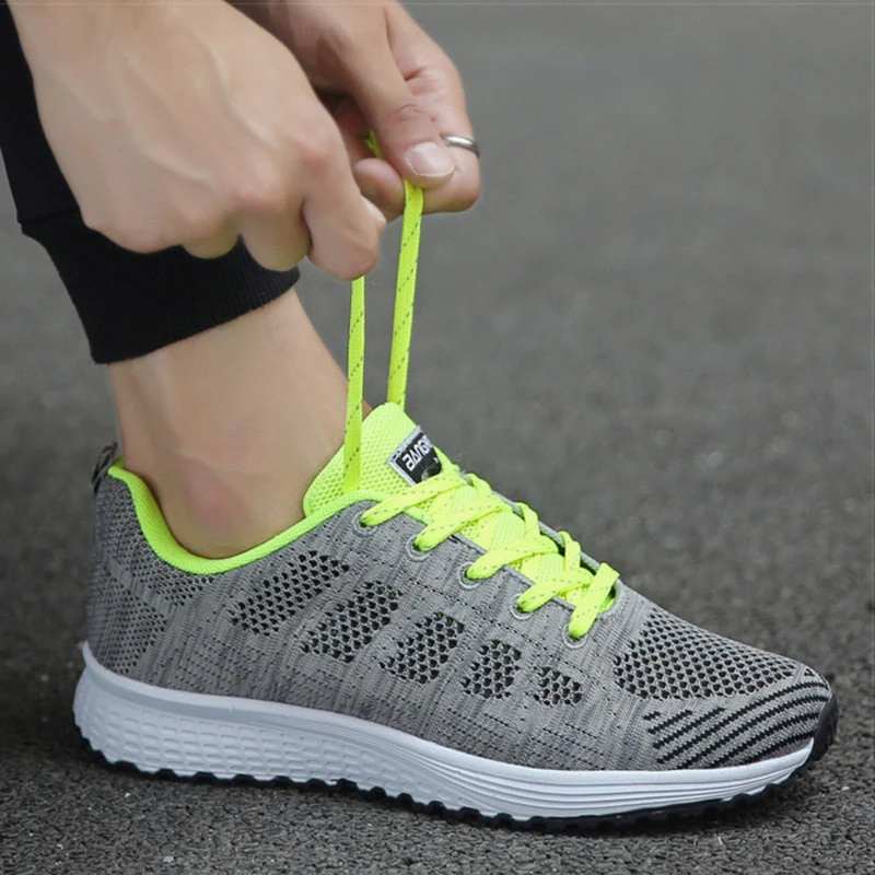Damen Sportschuhe mit Schnürung | Leichte Fitnessschuhe für Alltag - Image 9