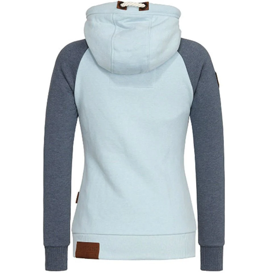 Damen-Strick-Kapuzenpullover mit Reißverschluss | Lange Ärmel - Image 5
