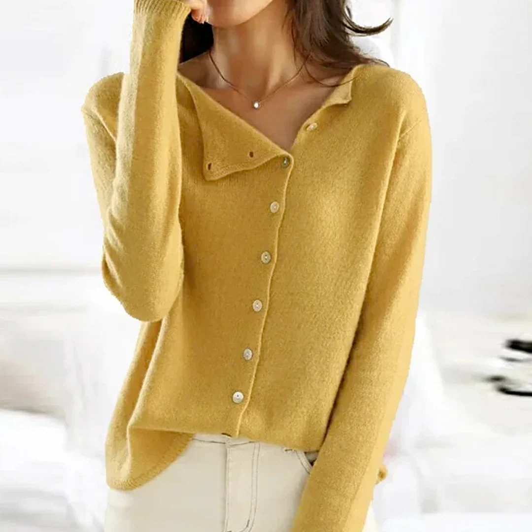Damen Strickjacke mit Knopfleiste | Elegante - Image 3