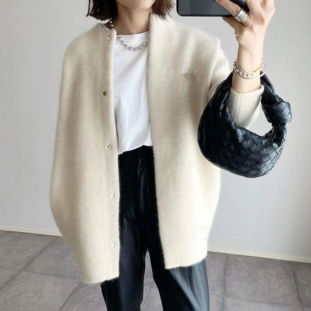 Damen Strickjacke | Offene Front mit gleichmäßiger Kantenführung - Image 5