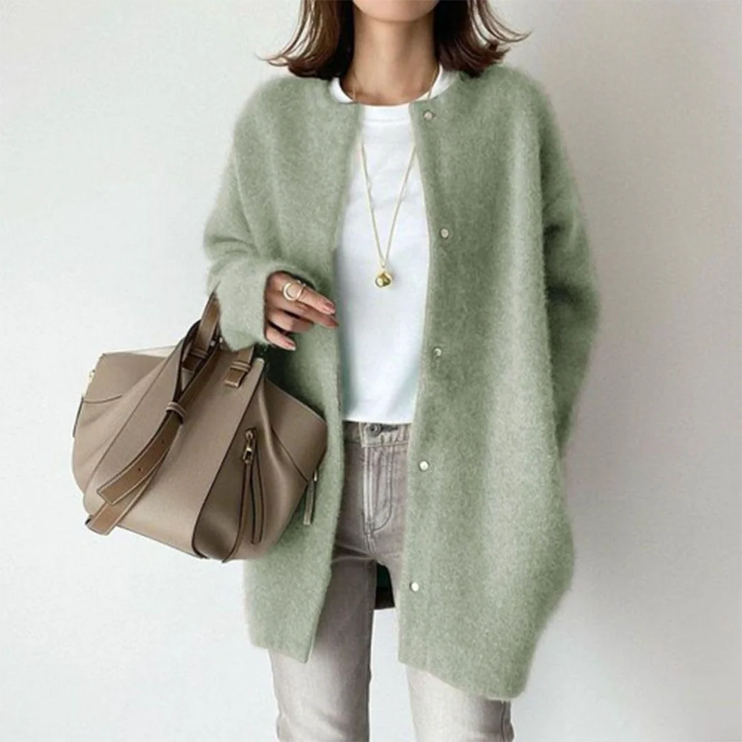 Damen Strickjacke | Offene Front mit gleichmäßiger Kantenführung - Image 9