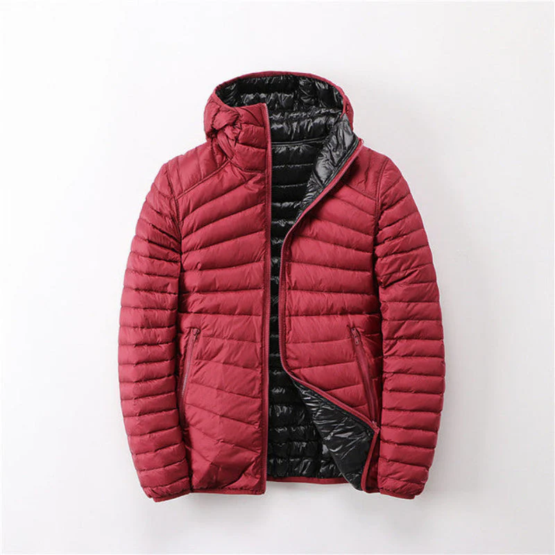 Damen Übergangsjacke Wendejacke | Leicht Mit Kapuze - Image 2