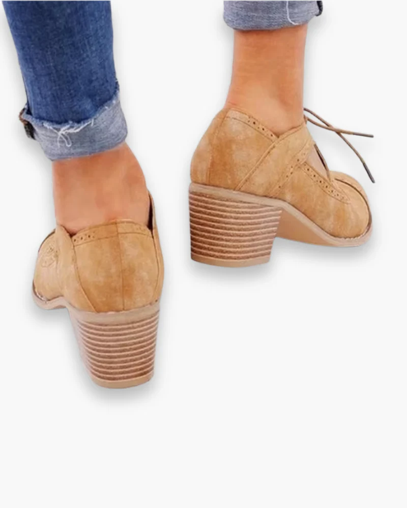 Damen Vintage Heels Schuhe | Modisch & Stilvoll