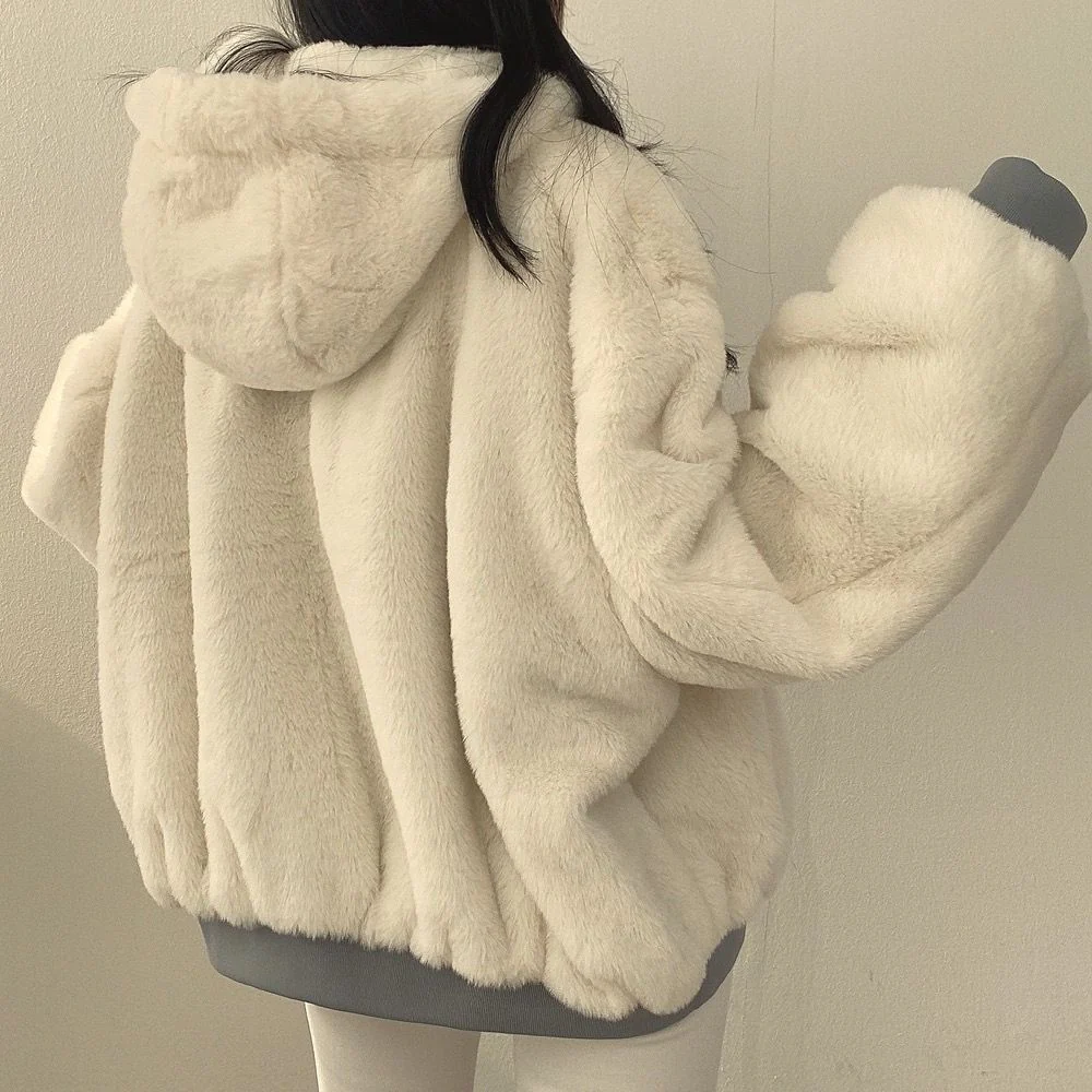 Damen Wende-Bomberjacke | Fleece Gefüttert Leicht - Image 6