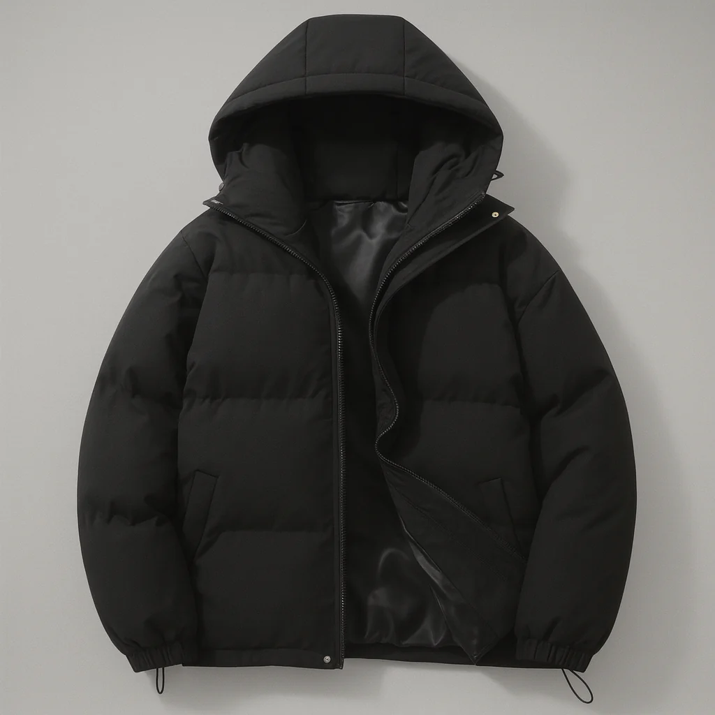 Damen Winter Warme Jacke Daunen Stil Langer Komfort