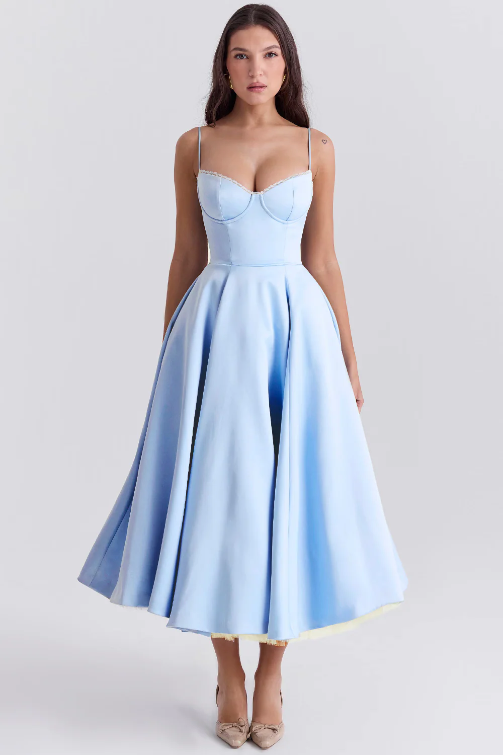 Damenkleid | A-Linie Rock und Korsettoberteil - Image 11