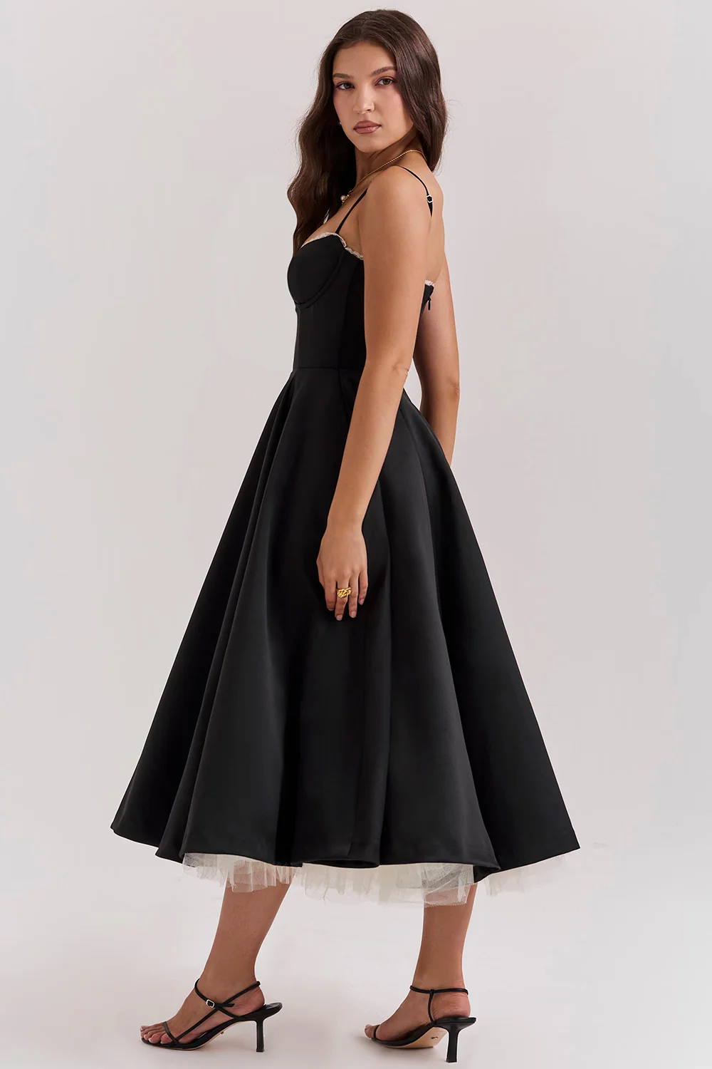 Damenkleid | A-Linie Rock und Korsettoberteil - Image 8