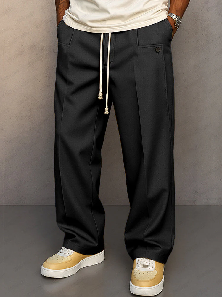 Daniel | Elegante Hose klassisch mit Kordelzug - Image 8