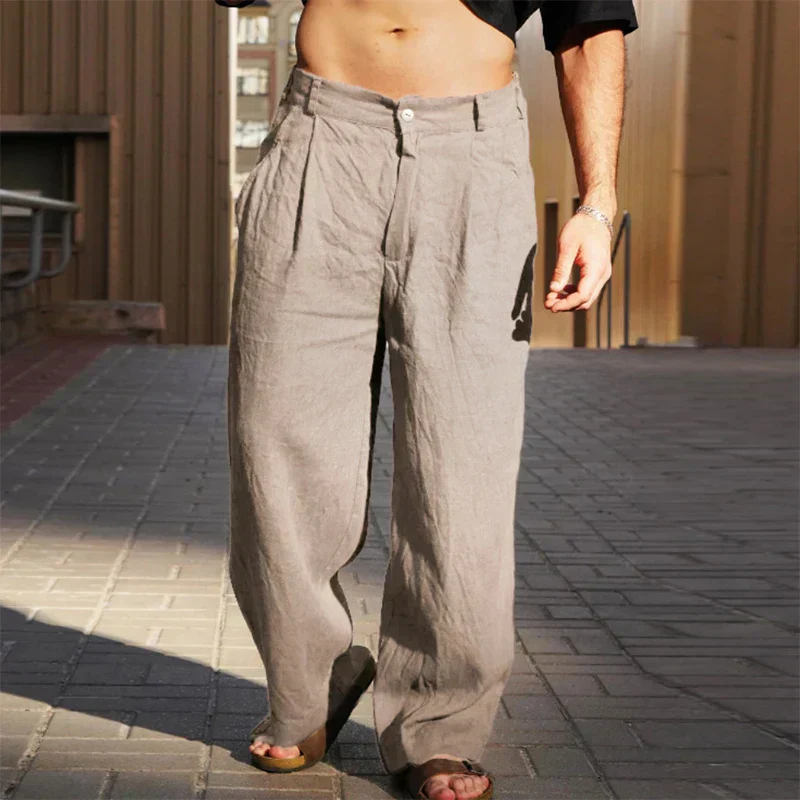 Dario | WEITE LEINENHOSE - Image 4