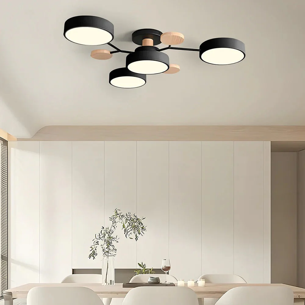 Deckenlampe Modern LED Acryl Eisen Wohnzimmer - Image 17