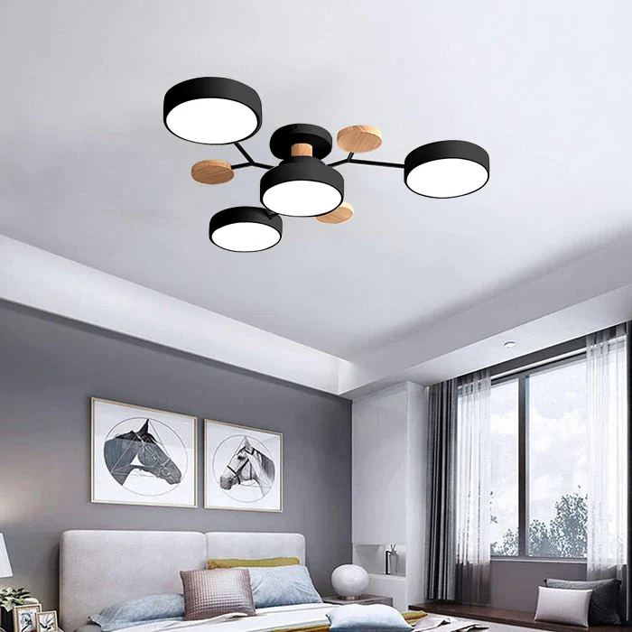 Deckenlampe Modern LED Acryl Eisen Wohnzimmer - Image 37