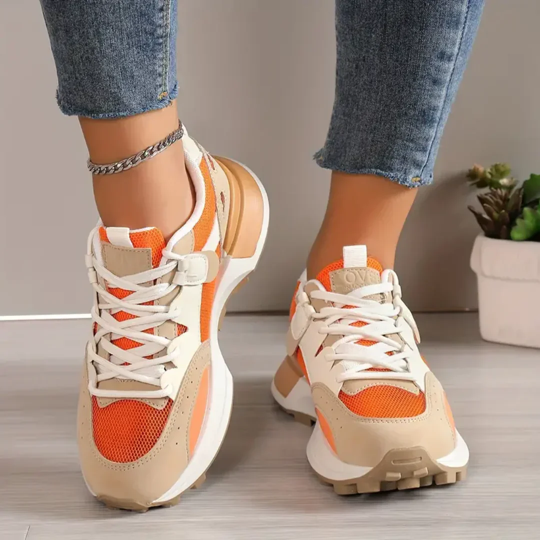 Demora – Chunky Mesh-Sneaker mit Farbblockdesign - Image 5