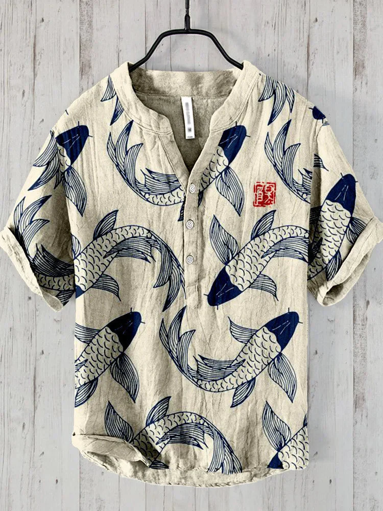 Diana | Japanischem Kunstdruck Hemd