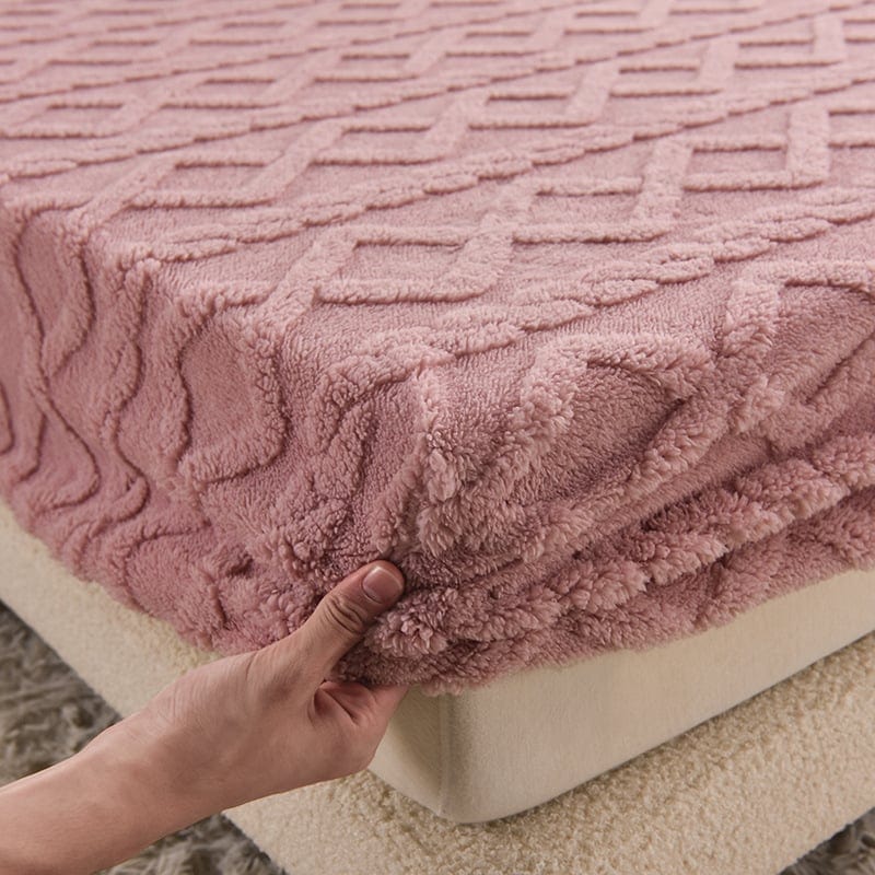 DreamLoom | Samt-Bettwäscheset für luxuriösen Schlafzimmerkomfort und modernes Ambiente