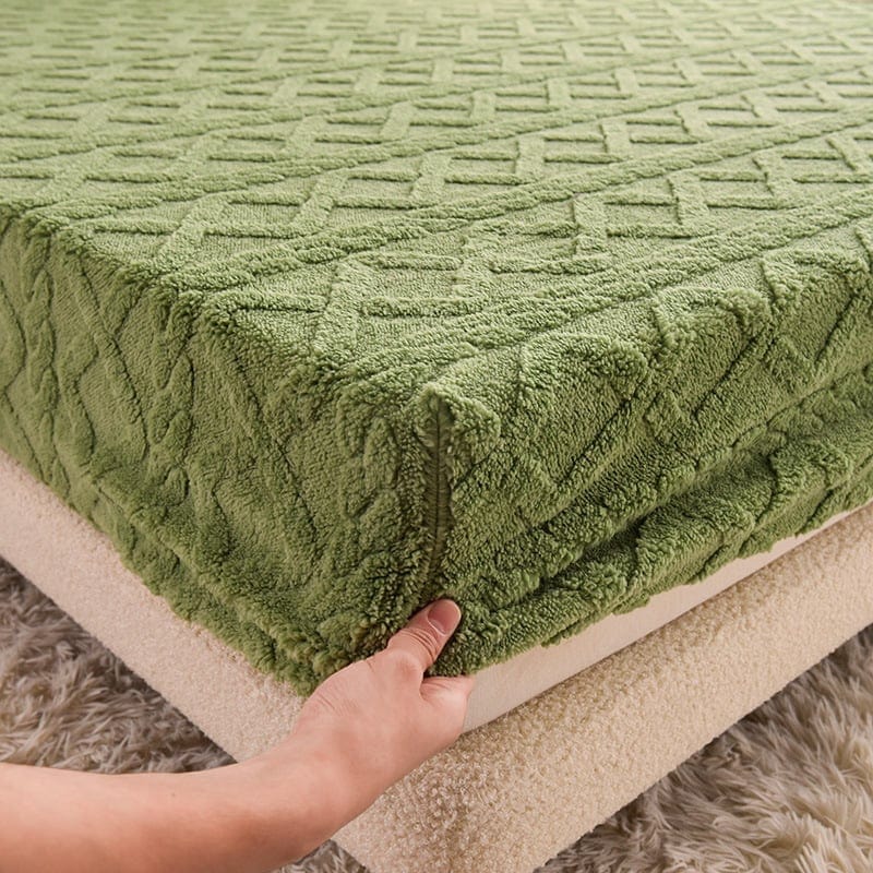 DreamLoom | Samt-Bettwäscheset für luxuriösen Schlafzimmerkomfort und modernes Ambiente - Image 2