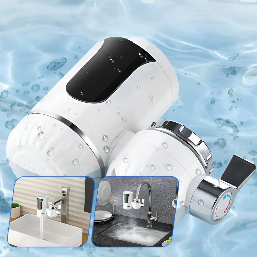 Durchlauferhitzer Wasserhahn Elektrisch 3000W Sofort Warmwassergerät - Image 4