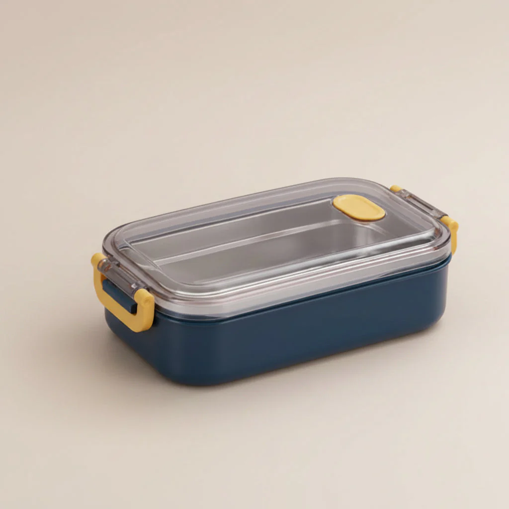 Edelstahl Brotdose Isoliert Lunchbox Auslaufsicher Deckel - Image 4