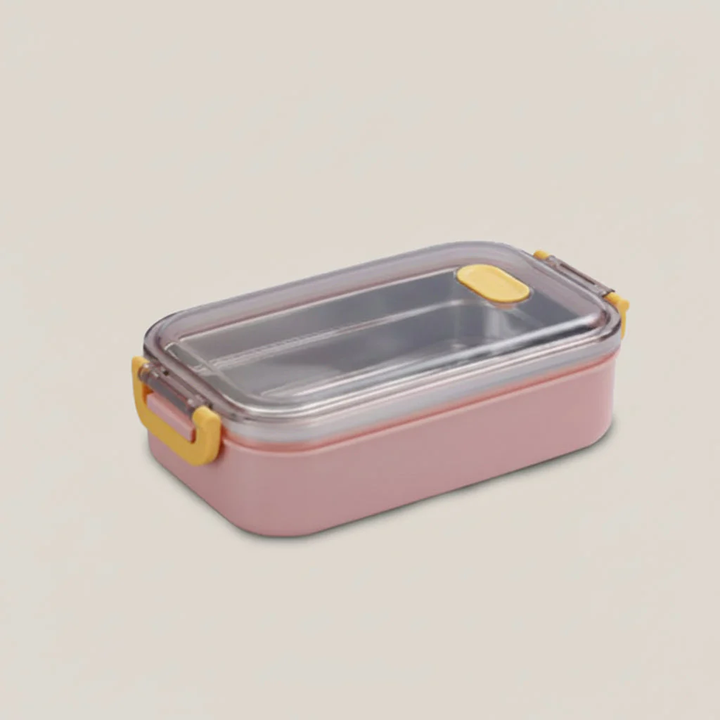 Edelstahl Brotdose Isoliert Lunchbox Auslaufsicher Deckel - Image 6