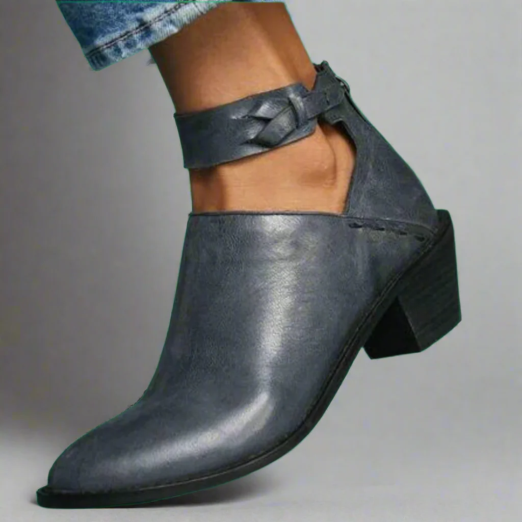 Elegante Damen Sandaletten mit Blockabsatz - Image 2