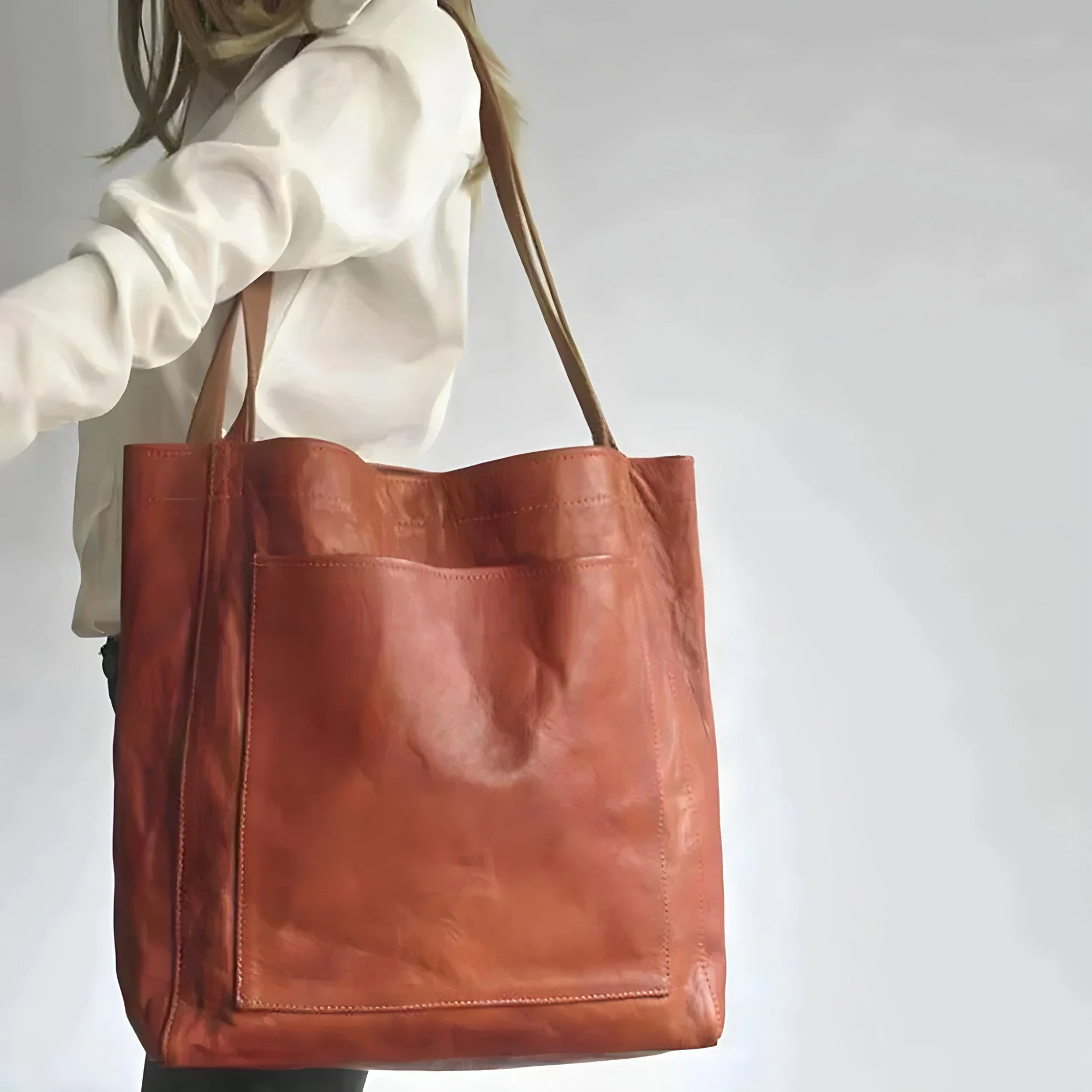 Elegante Damen-Schultertasche aus vielseitigem PU-Leder - Image 2