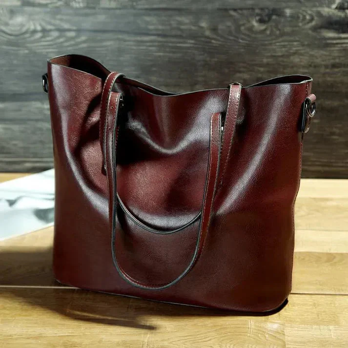 Elegante Damen-Umhängetasche aus funktionalem Leder - Image 2