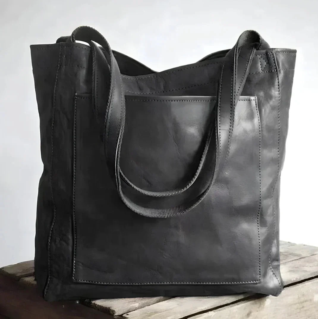 Elegante, handgefertigte Unisex-Tasche aus hochwertigem Vollnarbenleder - Image 6