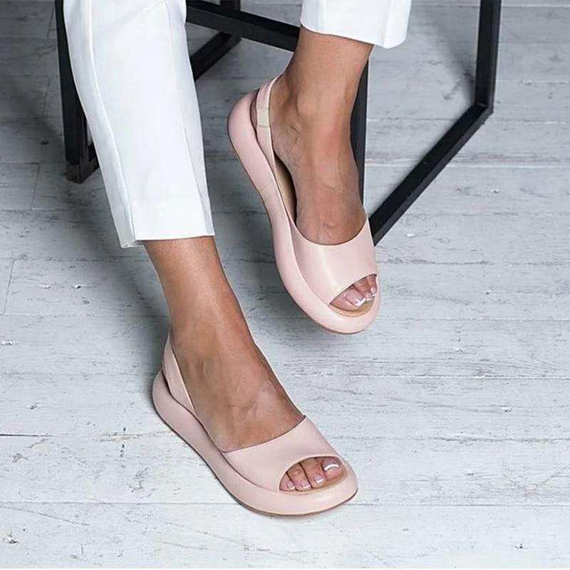 Elegante offene Plattform Damen Sandalen - Image 6