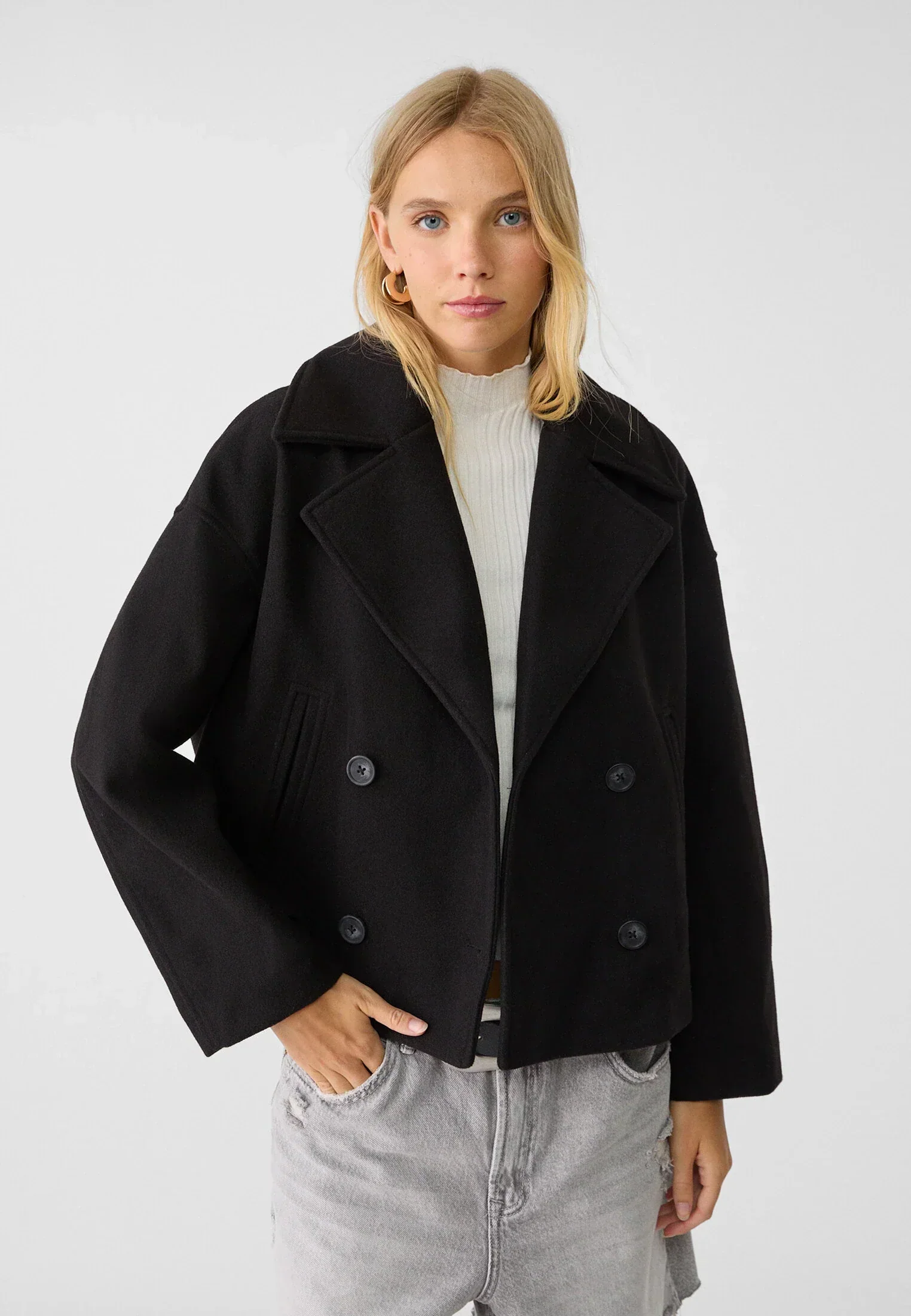 Elegante warme Jacke für Frauen - Adaline
